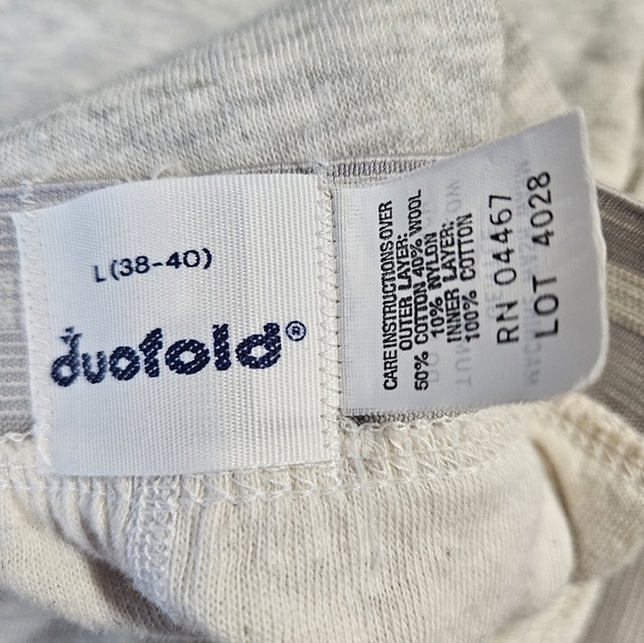 Duofold Men's Long Underwear, Large 38-40 - Picture 3 of 5